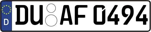 DU-AF0494