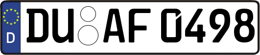 DU-AF0498
