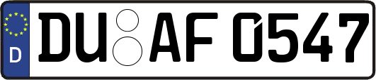 DU-AF0547