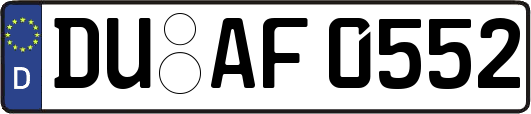 DU-AF0552