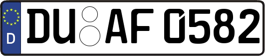 DU-AF0582