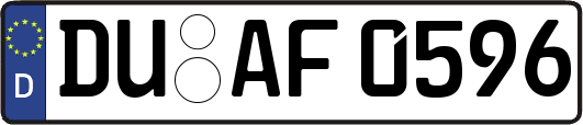 DU-AF0596