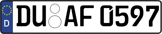 DU-AF0597