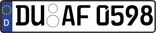 DU-AF0598