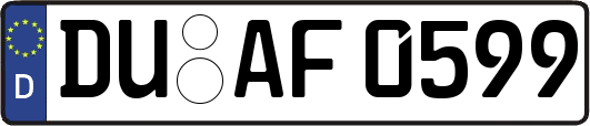DU-AF0599