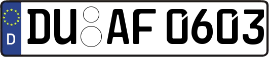 DU-AF0603