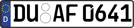 DU-AF0641