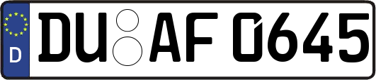 DU-AF0645