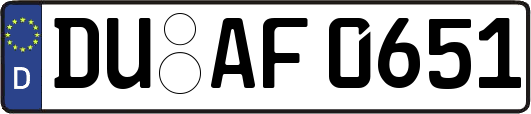 DU-AF0651