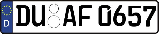 DU-AF0657
