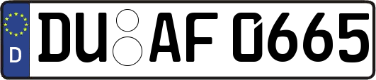 DU-AF0665