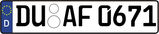 DU-AF0671