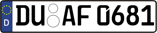 DU-AF0681