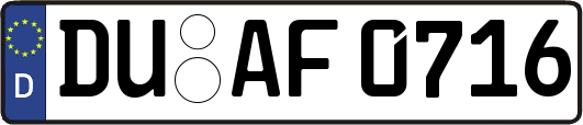 DU-AF0716