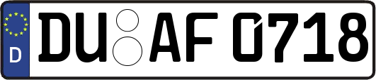 DU-AF0718