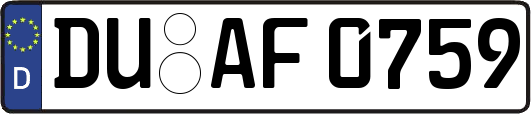 DU-AF0759