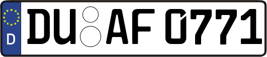 DU-AF0771