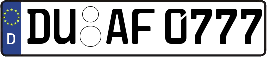 DU-AF0777