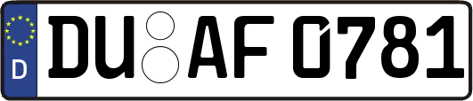 DU-AF0781