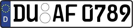 DU-AF0789