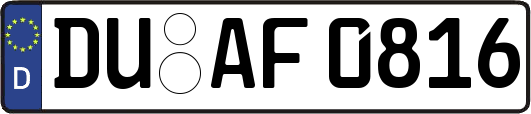 DU-AF0816