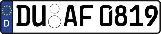 DU-AF0819