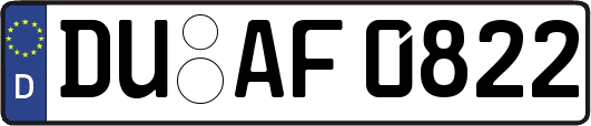 DU-AF0822