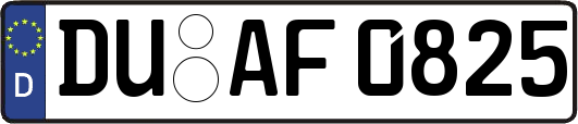 DU-AF0825