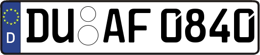 DU-AF0840