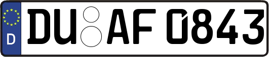 DU-AF0843