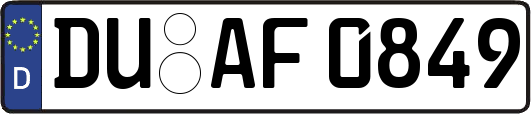 DU-AF0849