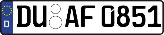DU-AF0851