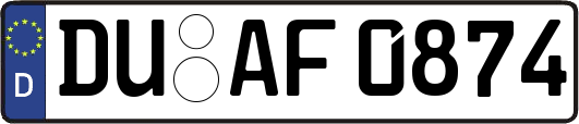 DU-AF0874