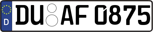 DU-AF0875