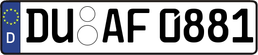 DU-AF0881