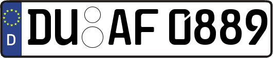 DU-AF0889