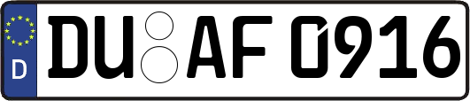 DU-AF0916