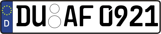 DU-AF0921