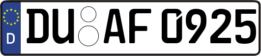 DU-AF0925