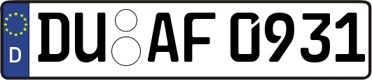 DU-AF0931