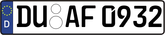 DU-AF0932