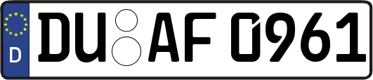 DU-AF0961