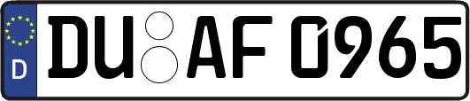 DU-AF0965