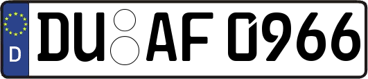 DU-AF0966