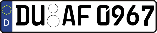 DU-AF0967
