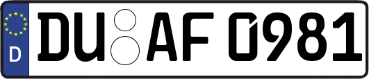 DU-AF0981