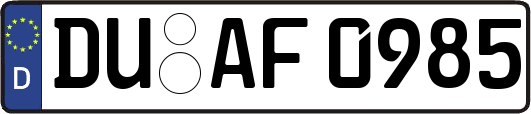 DU-AF0985