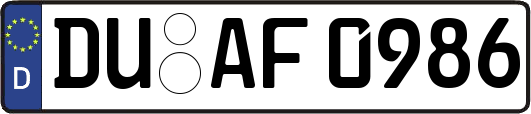 DU-AF0986