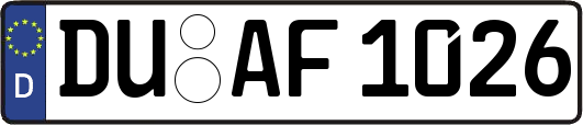 DU-AF1026