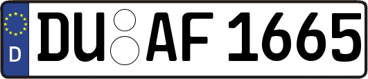 DU-AF1665